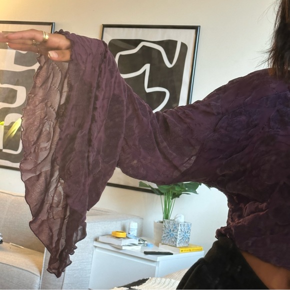 Purple Vintage Top - Picture 2 of 5